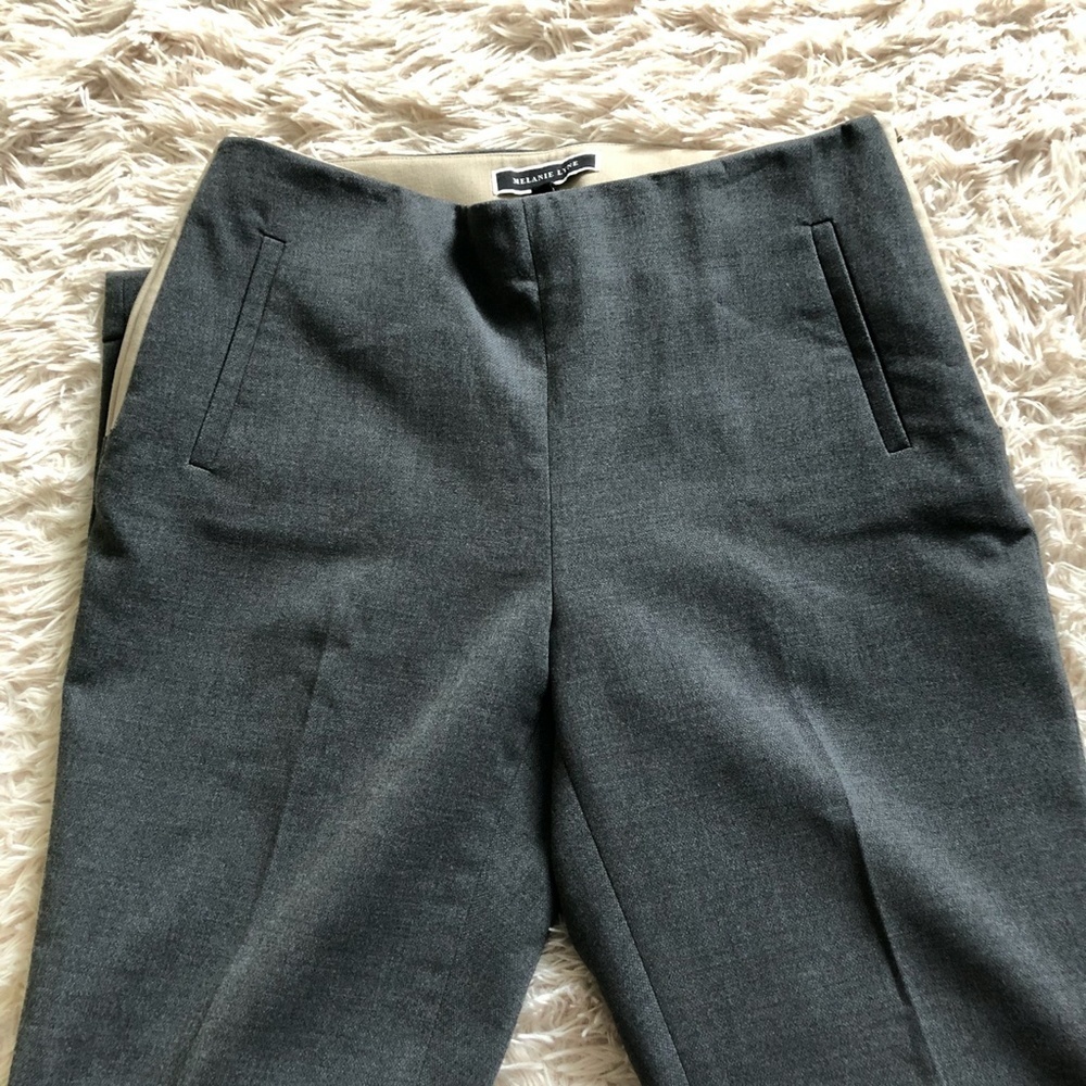 NWT Melanie Lyne Straight Leg Trouser Pants Size 8 - Picture 6 of 8